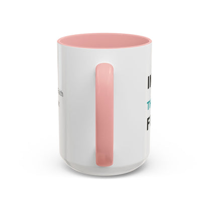 Christian Diabetes Coffee Mug – "Powered by Faith and a Little Bit of Insulin" Accent Mug (11/15oz)