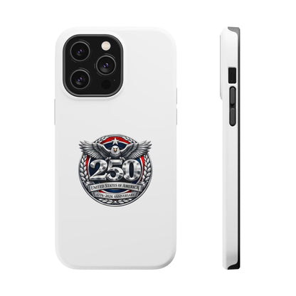 iPhone Magnetic Impact Case — 250th Anniversary Eagle Badge Design