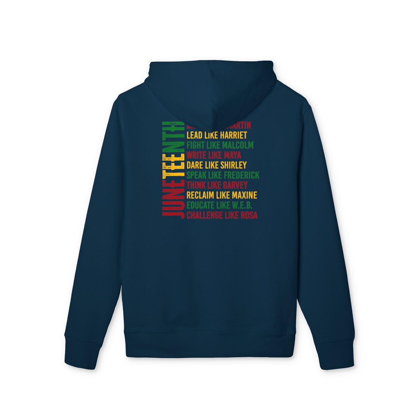 Leadership Legacy Hoodie — "Lead like Harriet, Dare like Shirley, Reclaim like Maxine"