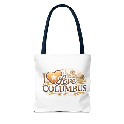 Columbus City Tote Bag — I Love Columbus Souvenir Tote