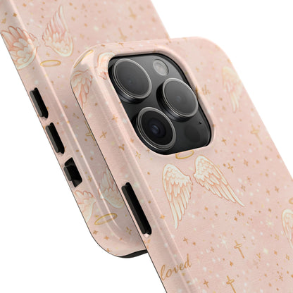 Faith & Grace Angels Phone Case | Christian floral iPhone Case