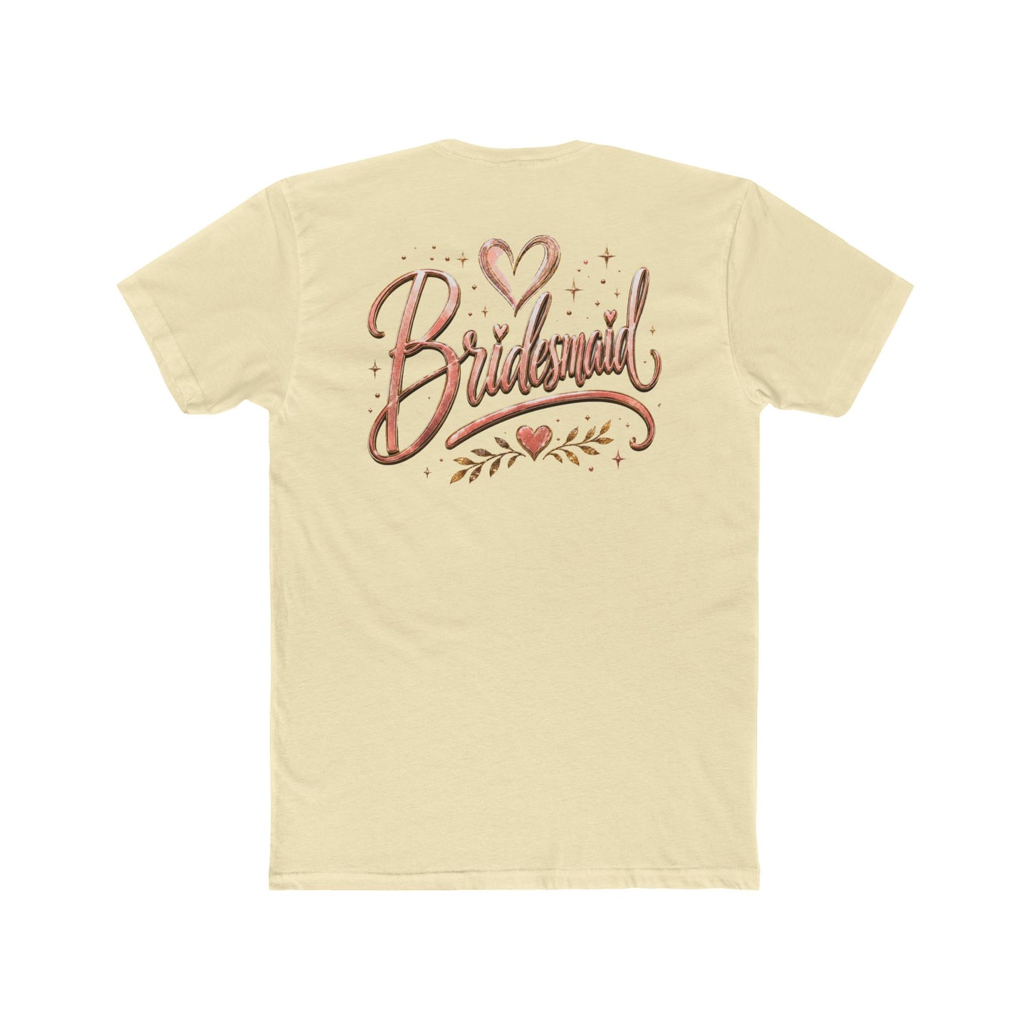 Bridesmaid Rose Gold Script T-Shirt