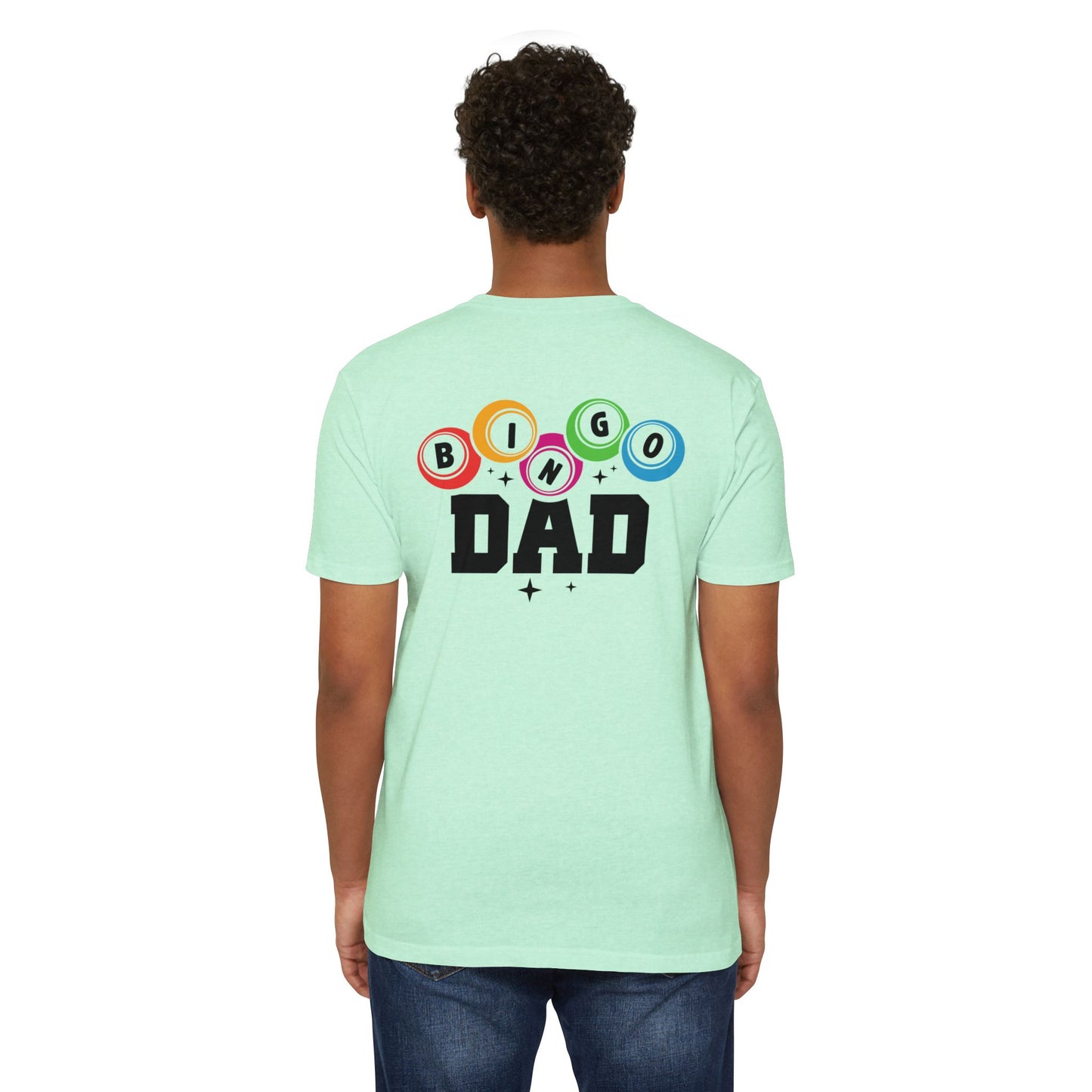 Bingo Dad T-Shirt — Retro Bingo Balls Father's Day Tee