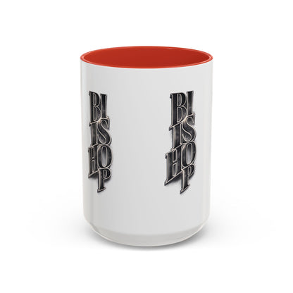 Bishop Vertical Logo Accent Coffee Mug — 11/15oz