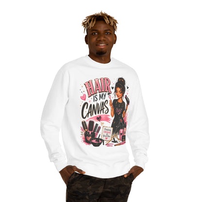 Hair Is My Canvas Sweatshirt