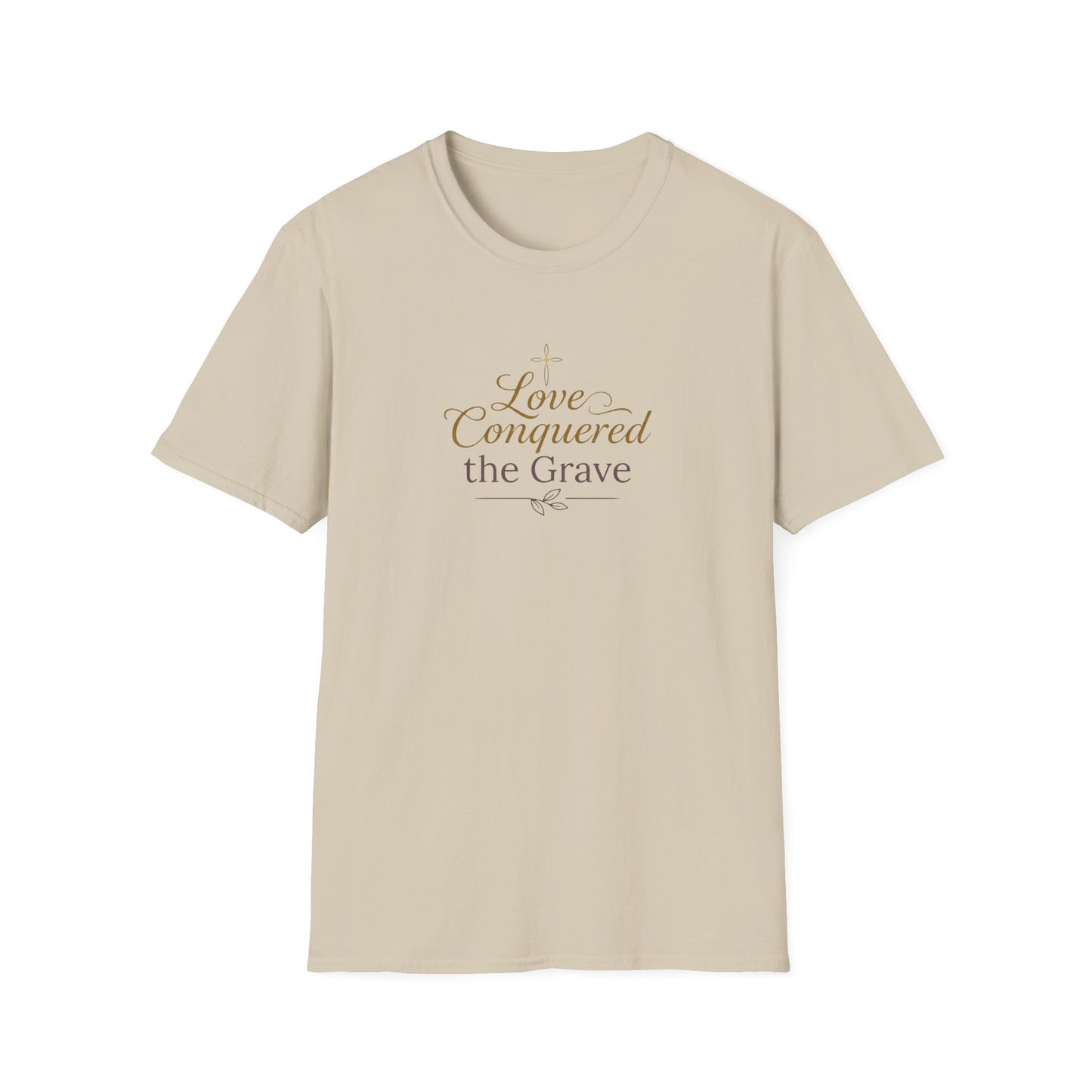 "Love Conquered the Grave" T-shirt