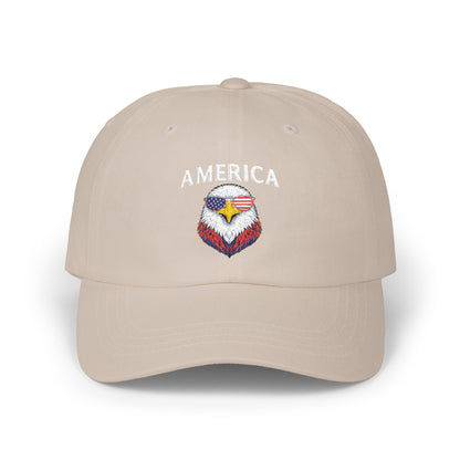Dad Cap — Patriotic Eagle Embroidered Baseball Hat