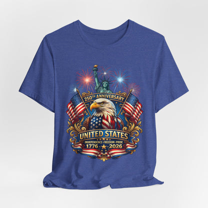 250th Anniversary United States Eagle T-Shirt – 1776–2026 Patriotic Tee