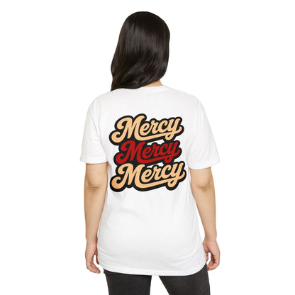 Mercy Mercy Mercy Retro Script T-Shirt