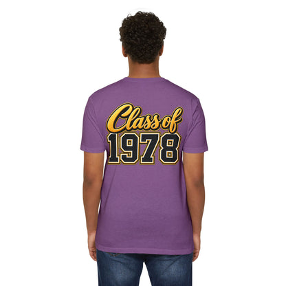 Class of 1978 T-Shirt — Retro Reunion Senior Year Tee