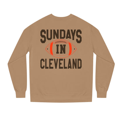 Sundays in Cleveland Football Sweatshirt