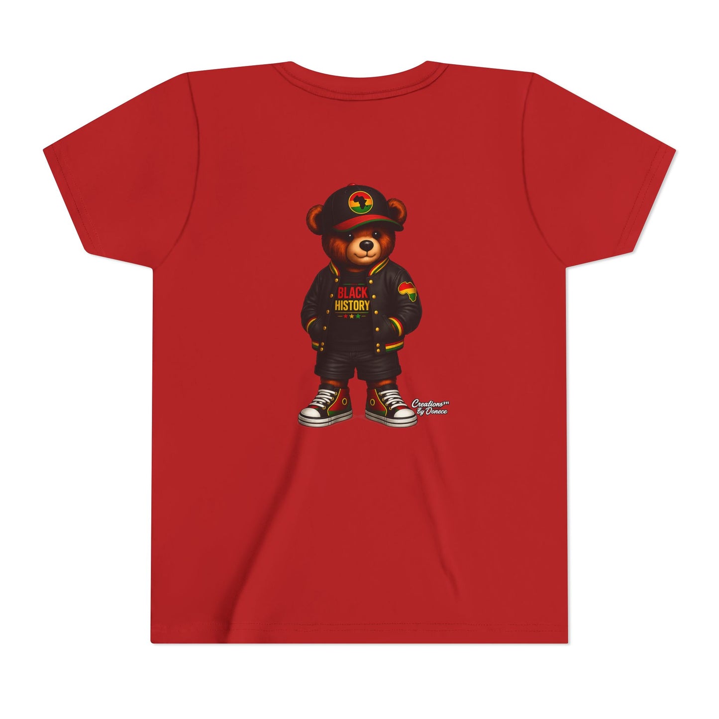 Kids 'Black History' Streetwear Bear Tee
