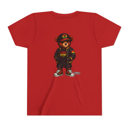 Kids 'Black History' Streetwear Bear Tee