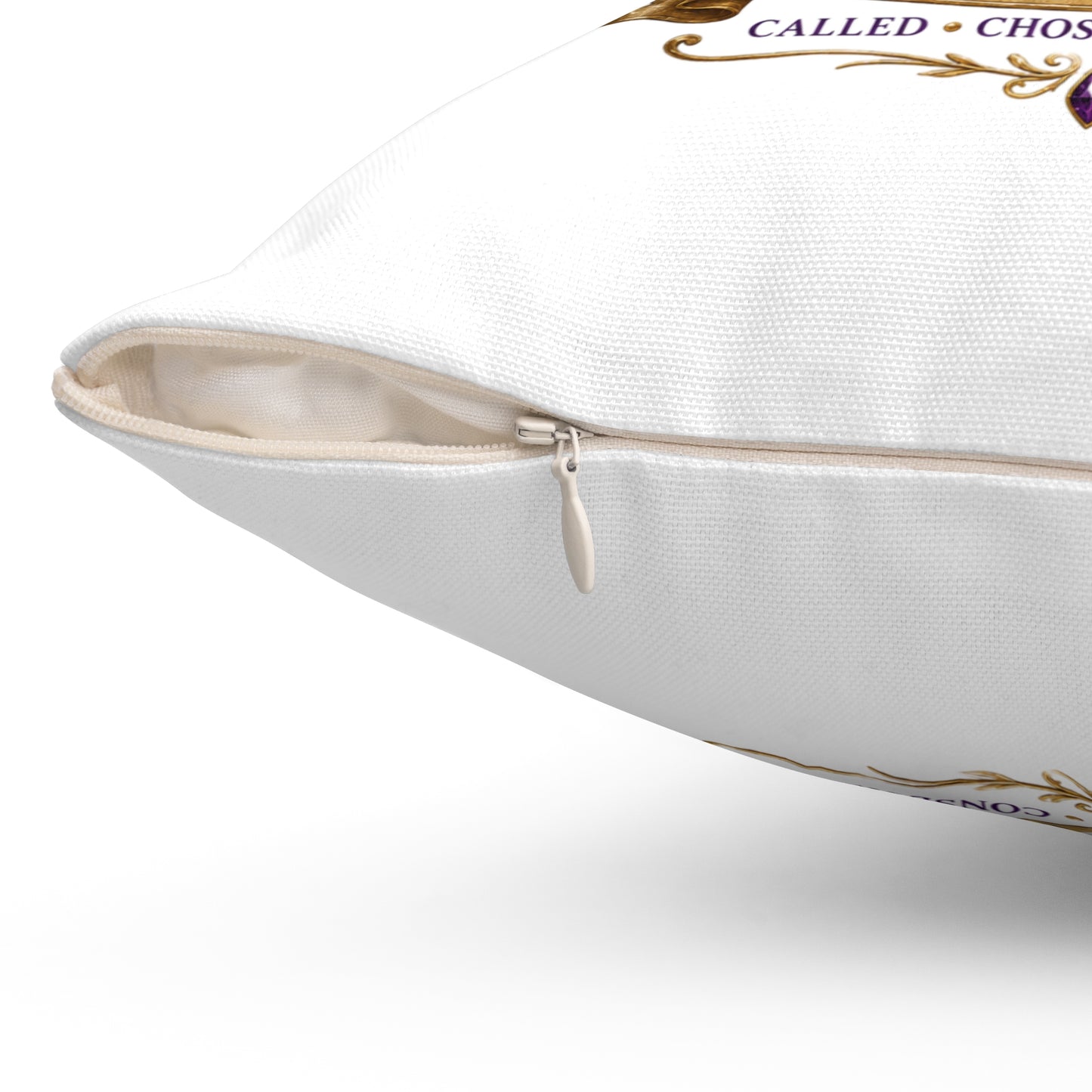 First Lady Faith Pillow — "Walking in Grace, Leading in Faith" Decorative Throw Pillow
