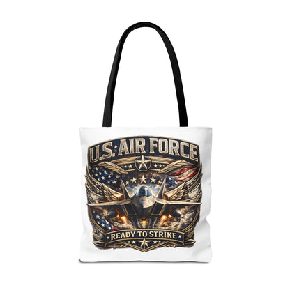 U.S. Air Force "Ready to Strike" Tote Bag