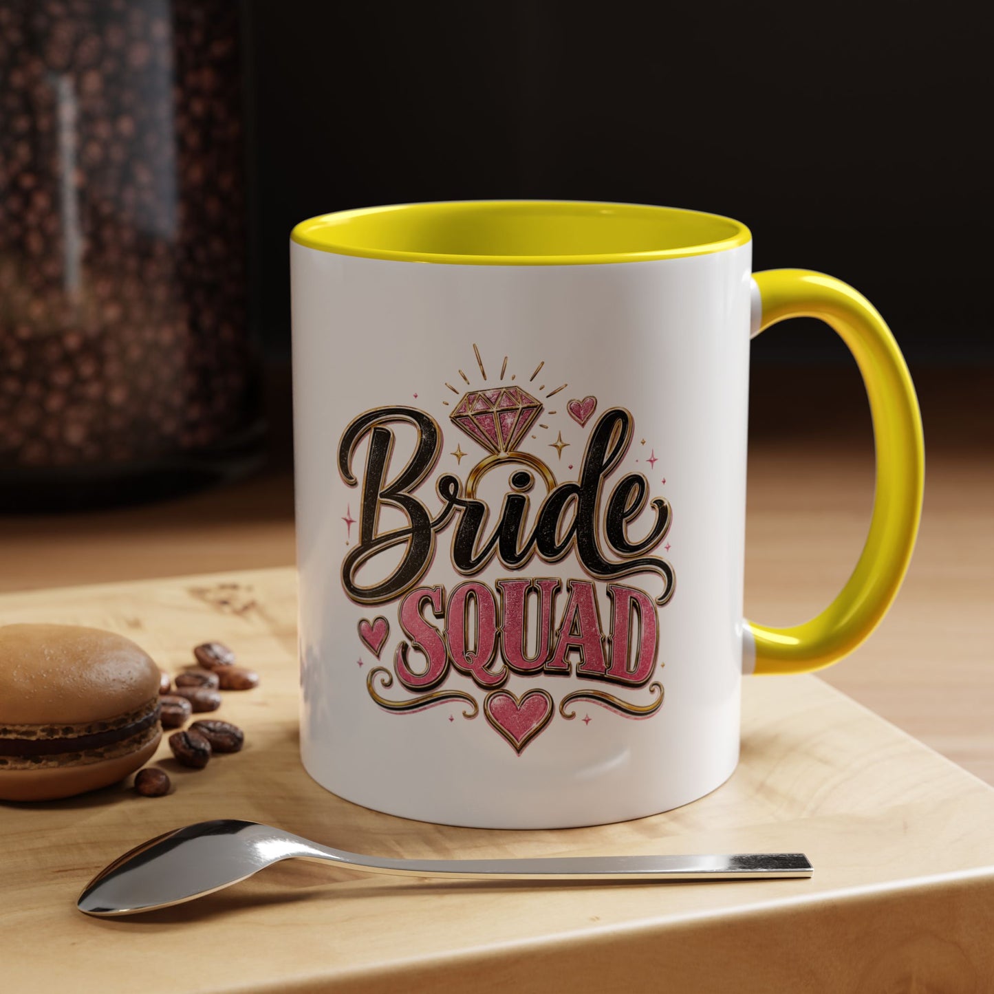 Bride Squad Coffee Mug — Bachelorette Party Gift, Bridal Shower Accent Mug