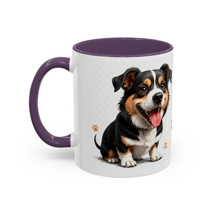 Easily Distracted By Dogs Coffee Mug – Dog Lover Accent Mug (11/15oz)