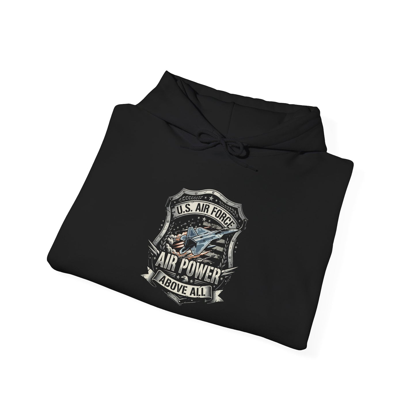 U.S.  Air Power Vintage Crest Hoodie