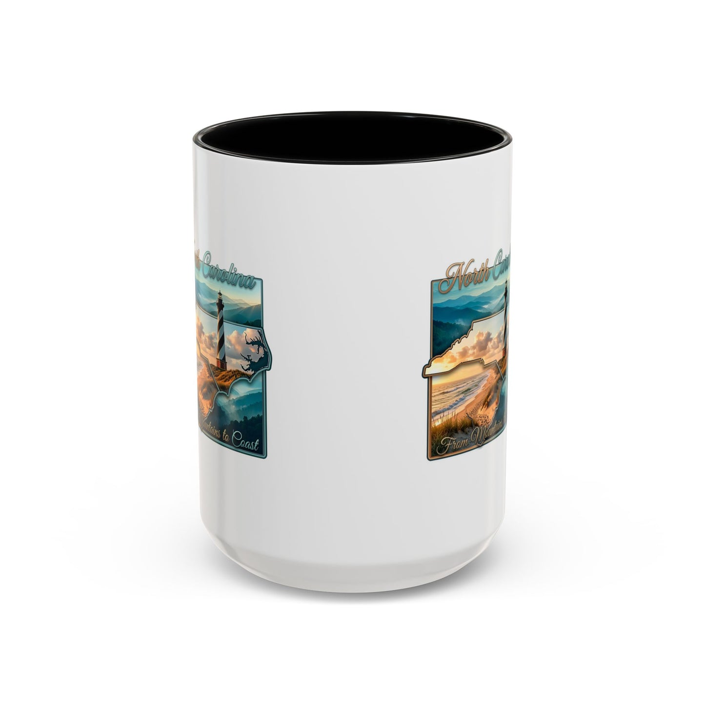 Coastal Lighthouse Coffee Mug – From Mountains to Coast Accent Mug