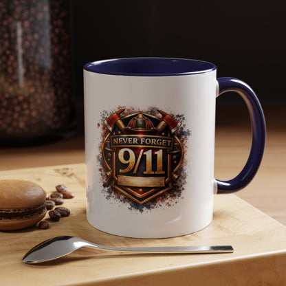 Never Forget 9/11 Memorial Coffee Mug