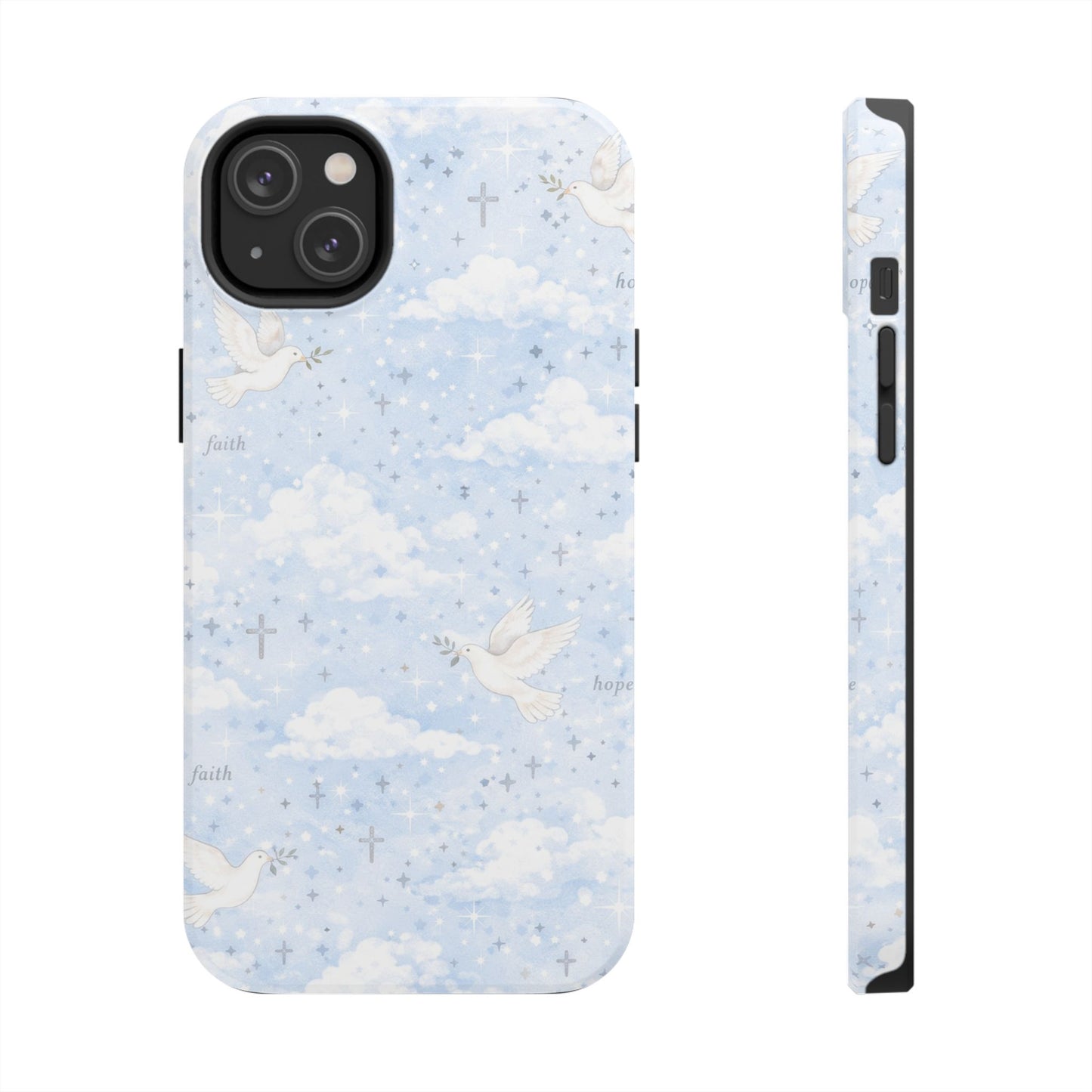 Hope Faith Phone Case | Christian floral iPhone Case