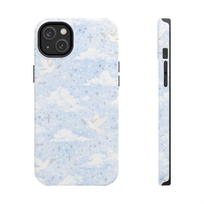 Hope Faith Phone Case | Christian floral iPhone Case