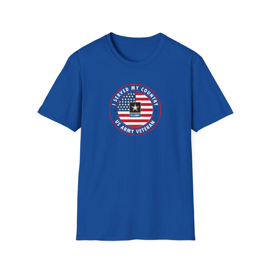 I Served My Country U.S. Army Veteran T‑Shirt