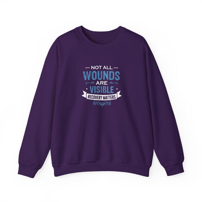 Not All Wounds Are Visible Sweatshirt