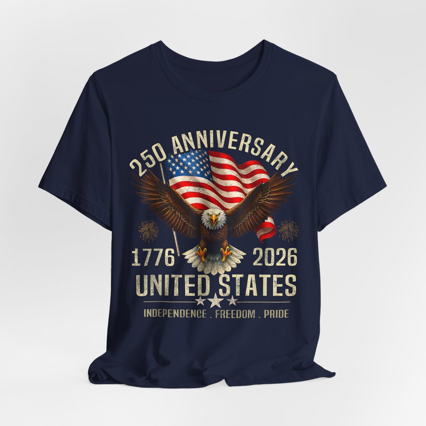250th Anniversary United States Eagle T-Shirt – 1776–2026 Patriotic Tee