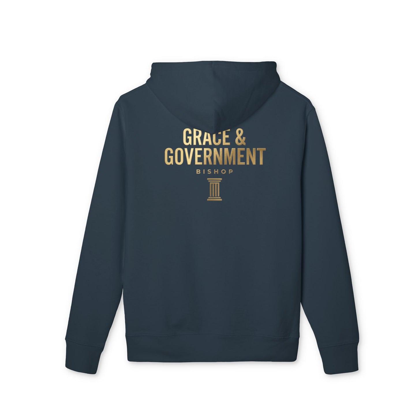 Grace & Government Bishop Hoodie — Faith-Inspired Pullover