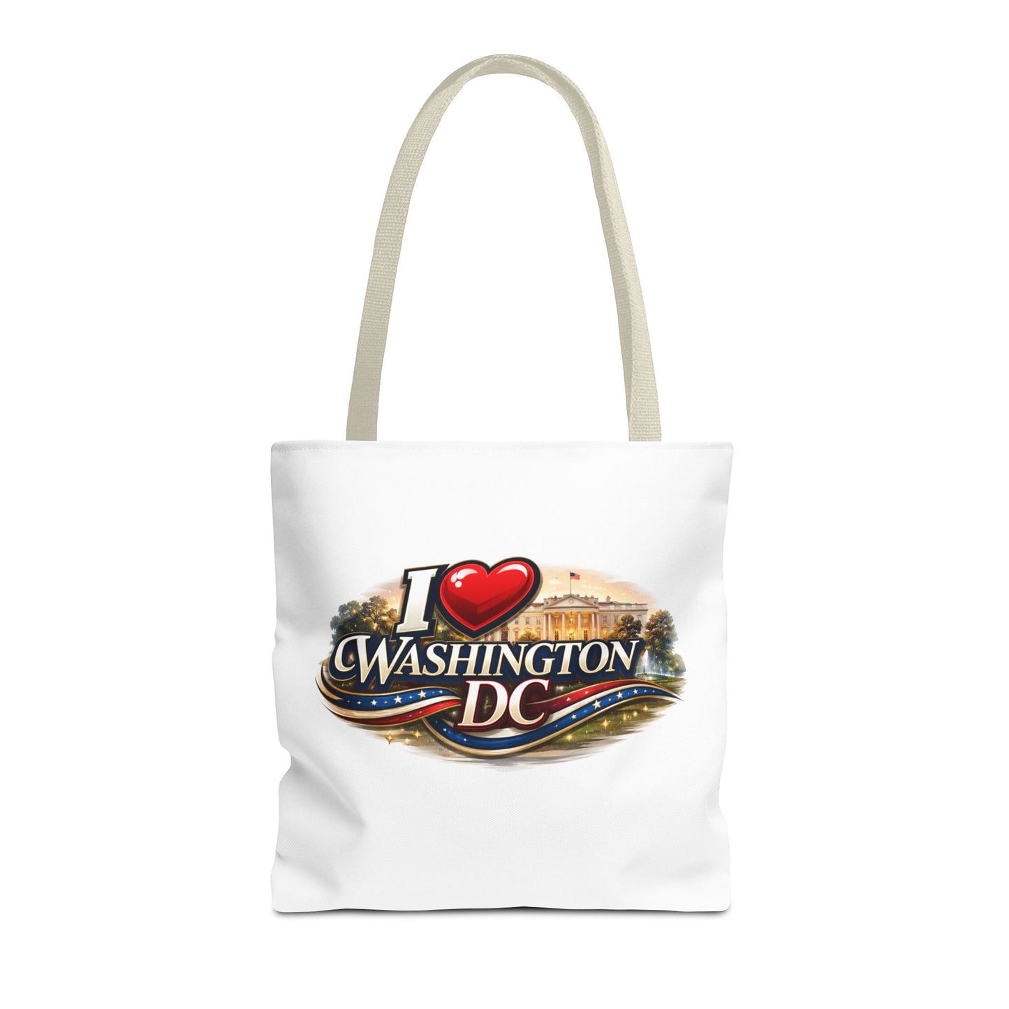 I  Washington DC Tote Bag — Souvenir City Landmark Shopper