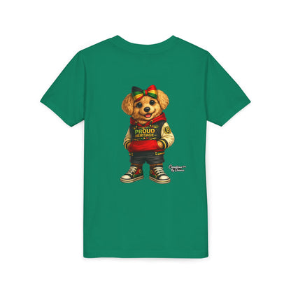 Kids Rasta Bear 'Proud Heritage' Tee