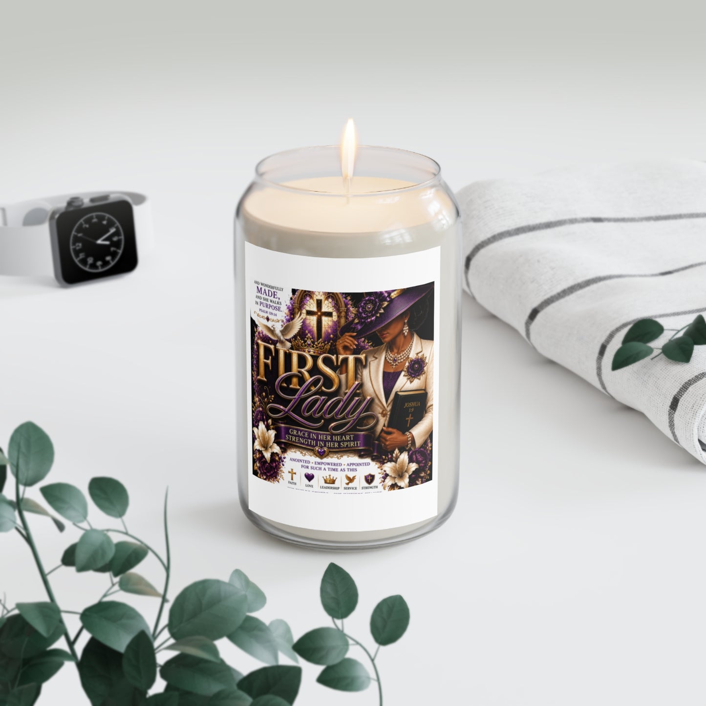 Scented Soy Candles, 13.75oz