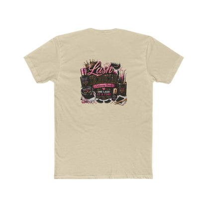 Lash Artist Crew Tee – “One Lash at a Time” Beauty Tools Graphic T-Shirt