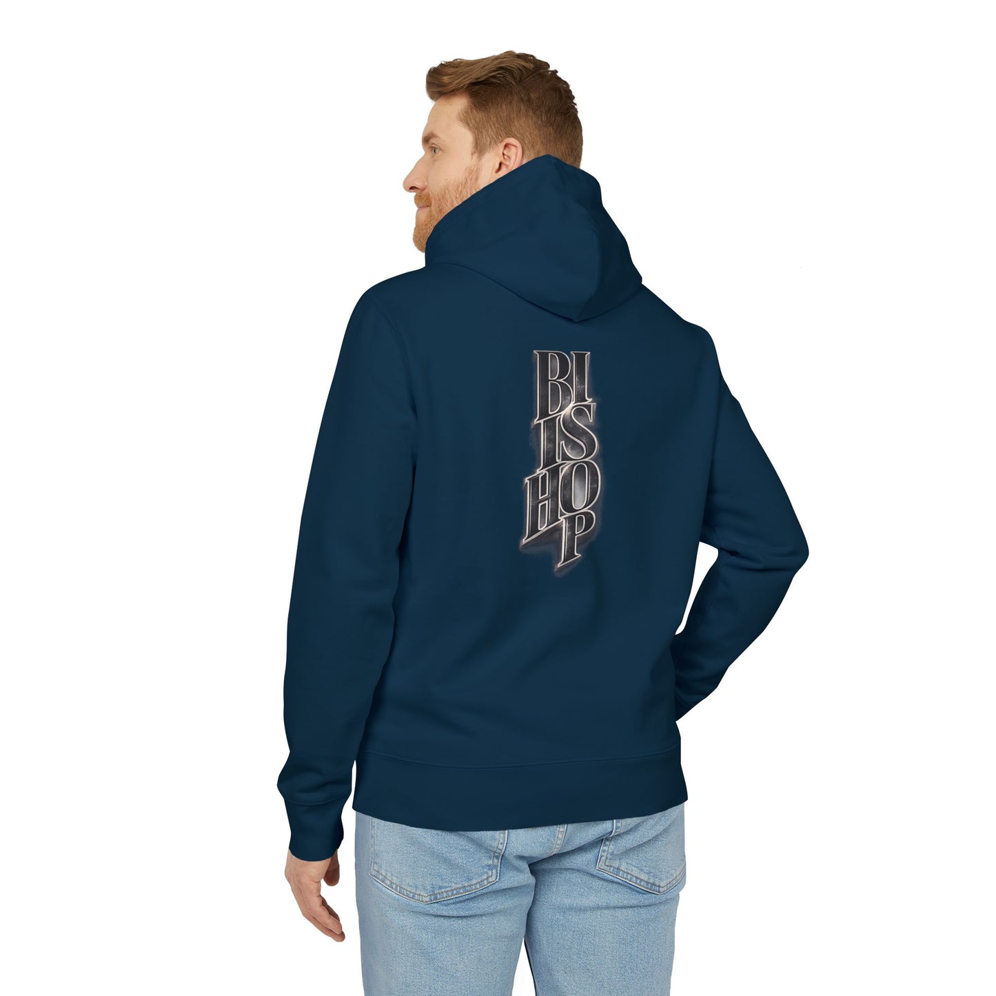 Bishop Vertical Gothic Logo Hoodie