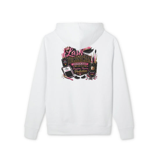 Lash Technician Hoodie — Makeup & Eyelash Artist Graphic Pullover