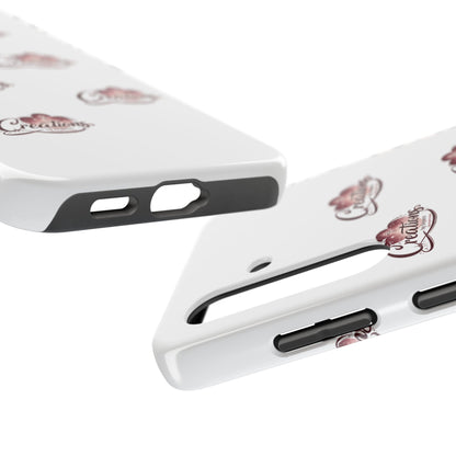 Logo Pattern Tough Phone Case — Creations Repeat Design