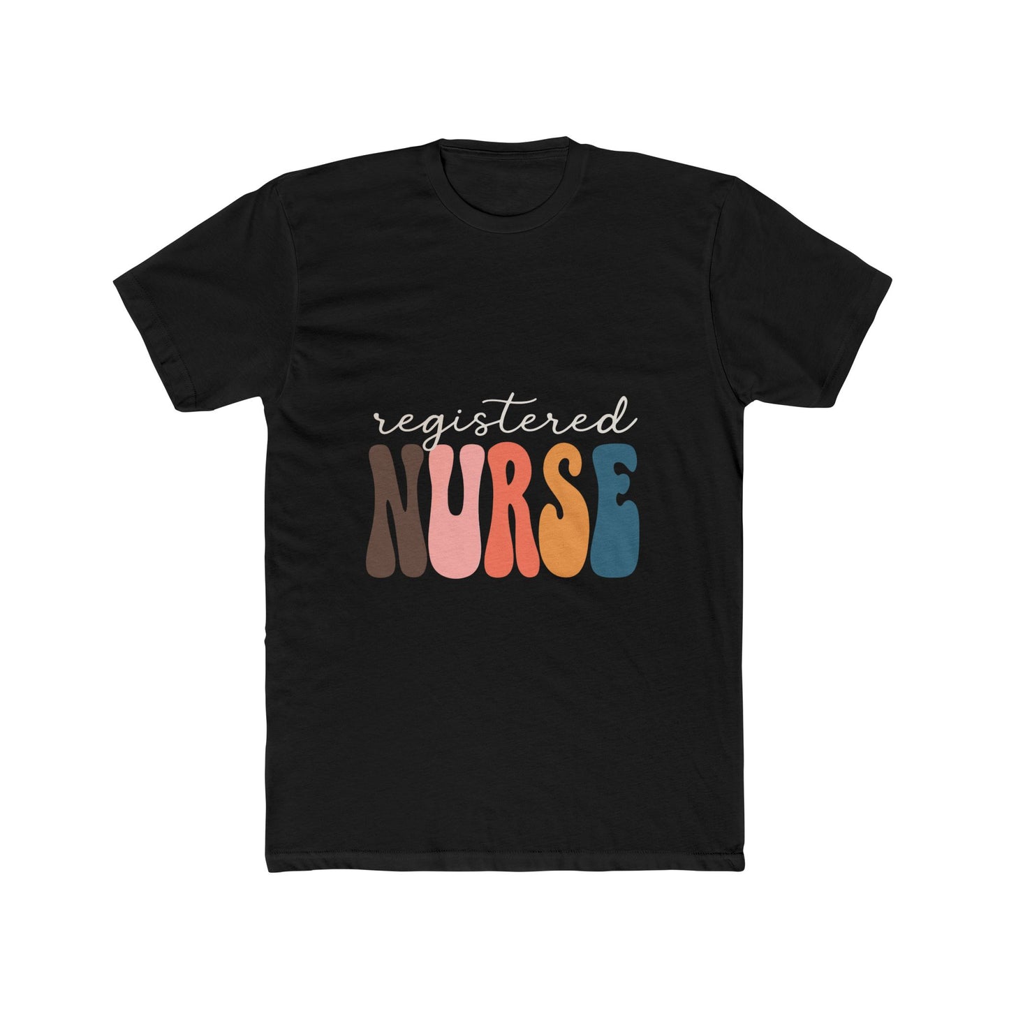 Nurse Retro Bubble Letter T-Shirt