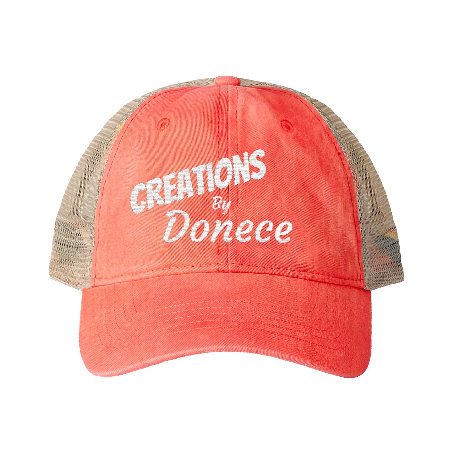 Women's Washed Mesh-Back Cap