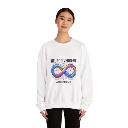 Neurodivergent and Proud Sweatshirt | autistic pride, identity-first