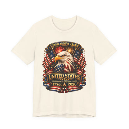 1776–2026 United States 250th Anniversary Eagle T-Shirt