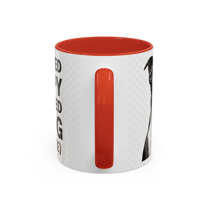 Dog Lover Coffee Mug — "I Don't Need Therapy I Just Need My Dog (And Coffee)" Accent Mug