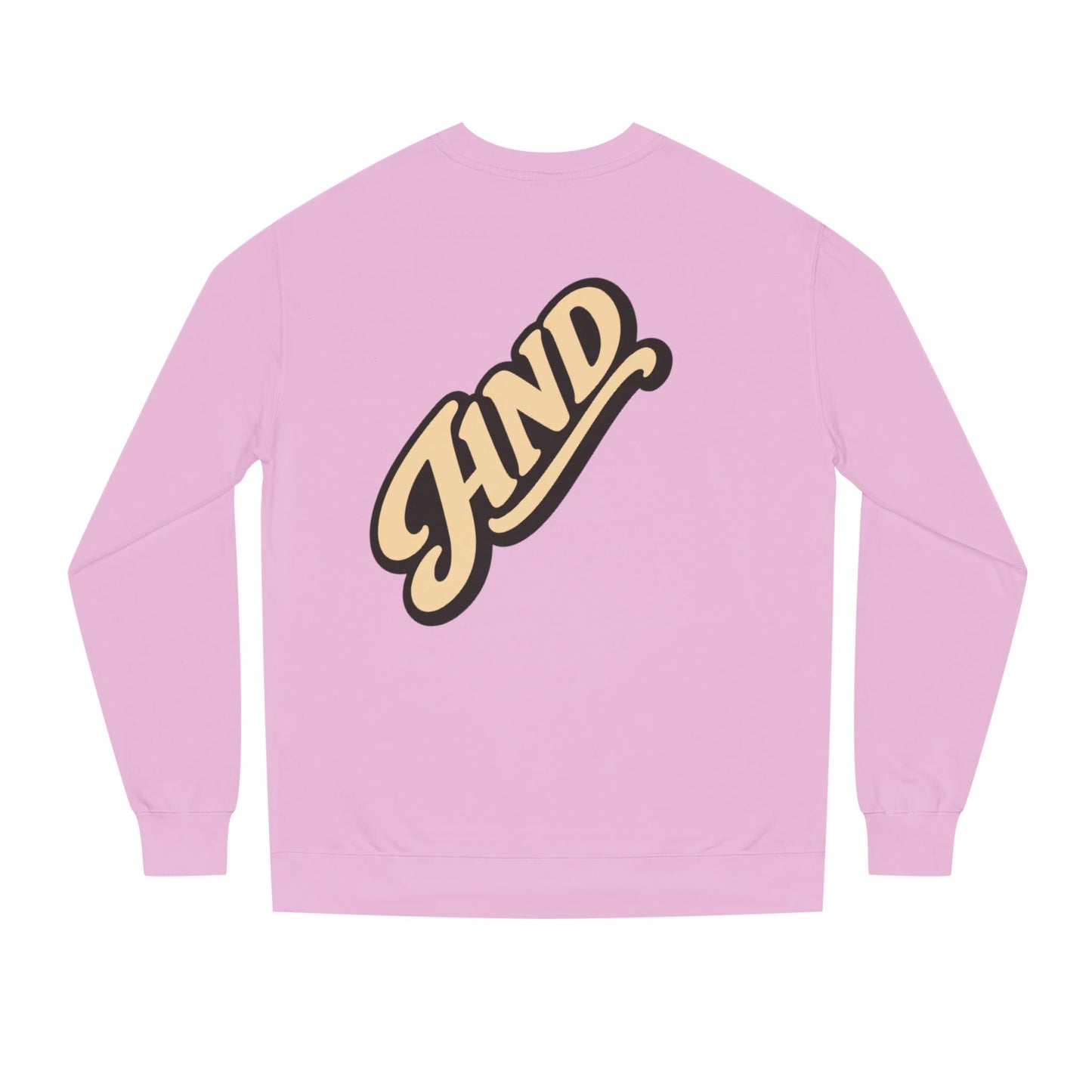 Kind Script Sweatshirt — Retro 'KIND' Graphic Crewneck