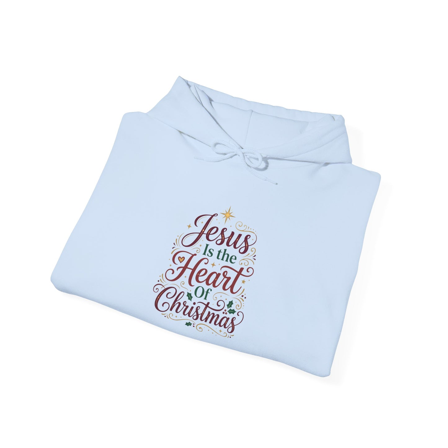 Jesus Is the Heart of Christmas Hoodie