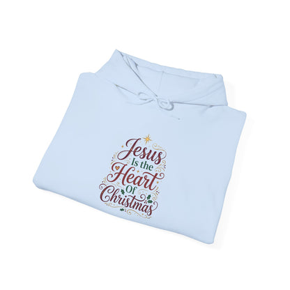 Jesus Is the Heart of Christmas Hoodie