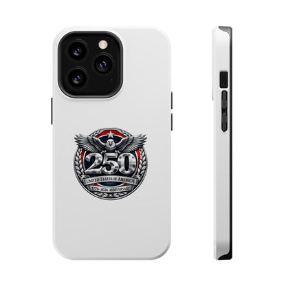 iPhone Magnetic Impact Case — 250th Anniversary Eagle Badge Design
