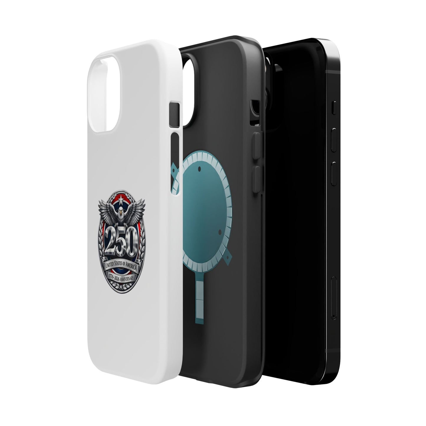 iPhone Magnetic Impact Case — 250th Anniversary Eagle Badge Design