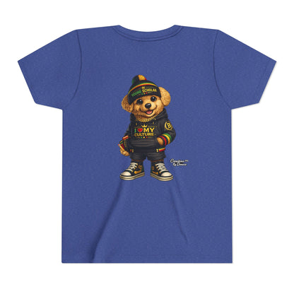 Youth Bear Graphic Tee – "I Love My Culture" Urban Streetwear