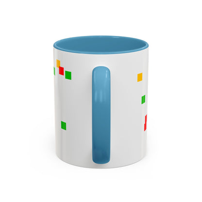 Autism Proud Mom Accent Coffee Mug – 11/15oz Color Accent