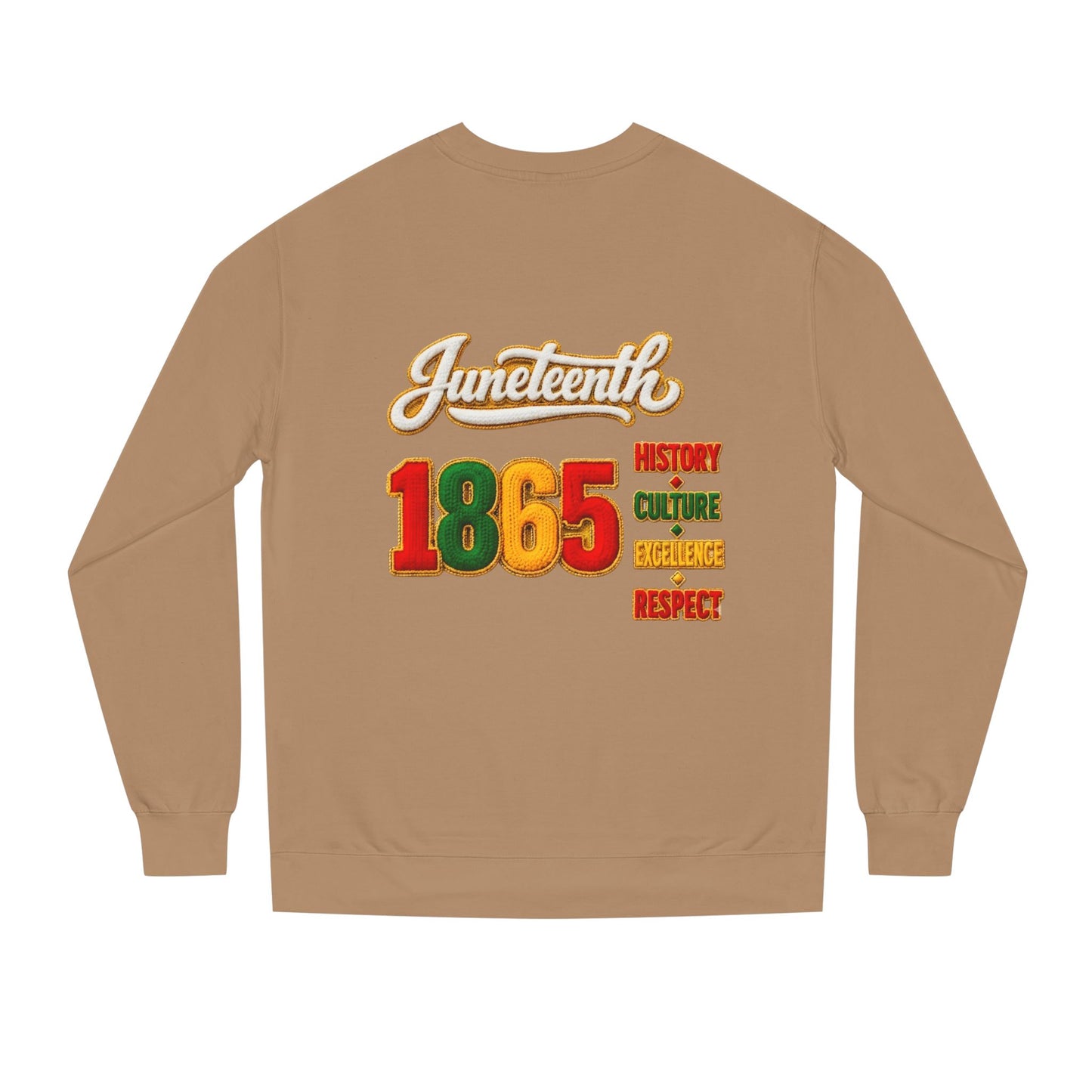 Juneteenth 1865 Sweatshirt — History • Culture • Resilience • Respect